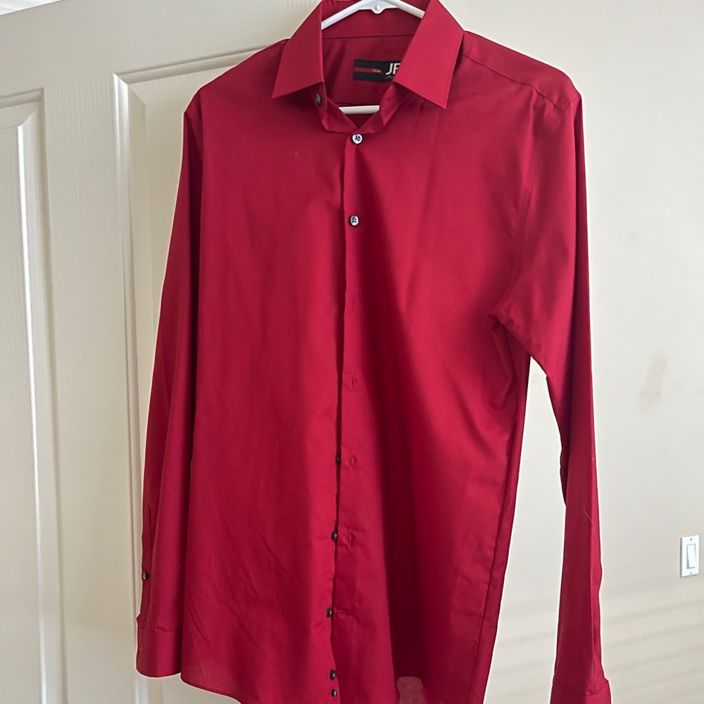 J. Ferrar Slim Fit Dress Shirt